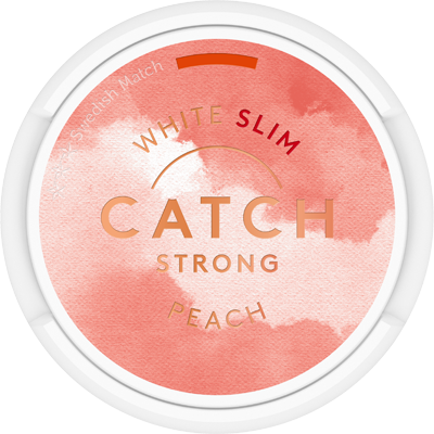 Catch Peach Slim White Strong Tobax