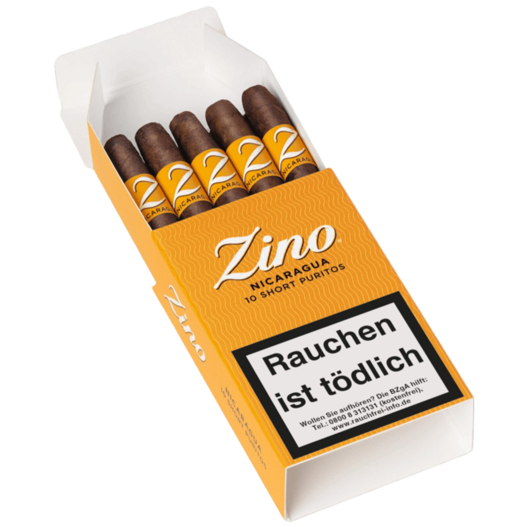 Zino Nicaragua Short Puritos/10 Tobax