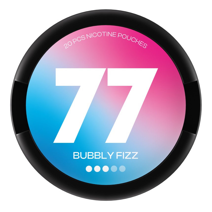 77 Bubbly Fizz-Nikotinposer-Tobax