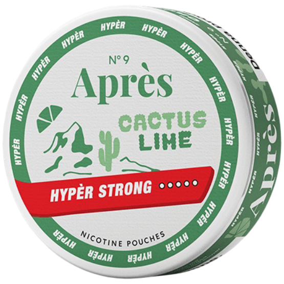Après Cactus Lime Hyper Strong-Nikotinposer-Tobax