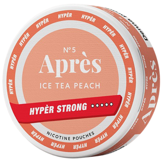Après Ice Tea Peach Hyper Strong-Nikotinposer-Tobax