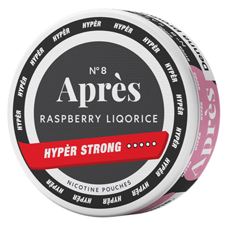 Après Raspberry Liqorice Hyper Strong-Nikotinposer-Tobax