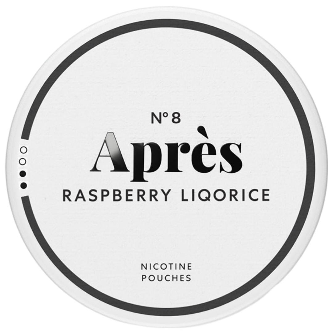 Après Raspberry Liqorice-Nikotinposer-Tobax