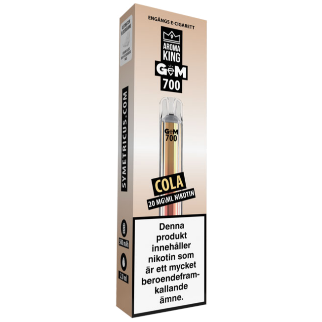 Aroma King Gem Cola 20mg - Bundle E-cigg Tobax