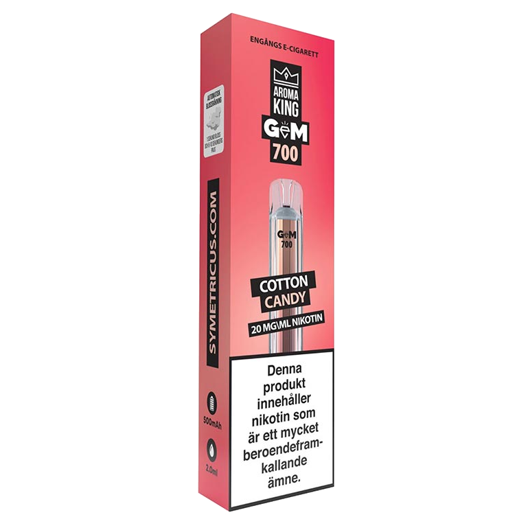 Aroma King Gem Cotton Candy 20mg-Tobax