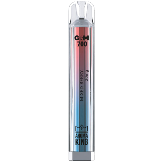 Aroma King Gem Mixed Berry 20mg - Bundle E-cigg Tobax