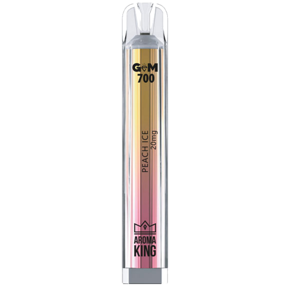 Aroma King Gem Peach Ice 20mg - Bundle E-cigg Tobax