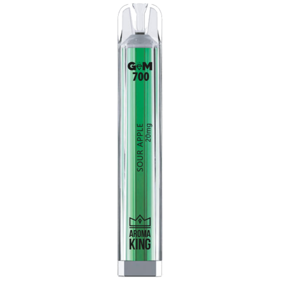 Aroma King Gem Sour Apple 20mg - Bundle E-cigg Tobax