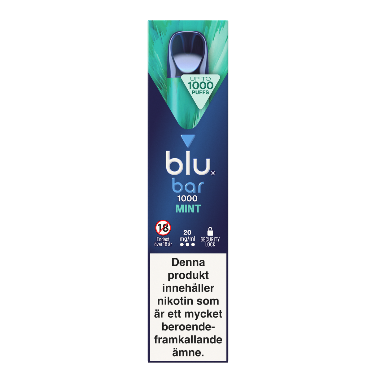 Blu Bar Mint 20mg - Bundle E-cigg Tobax