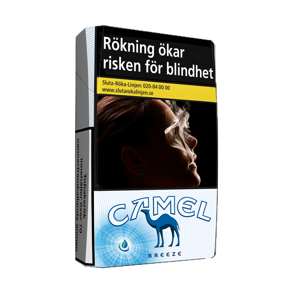 Camel Breeze White-Cigaretter-Tobax