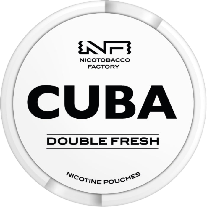 Cuba White Double Fresh-Nikotinposer-Tobax