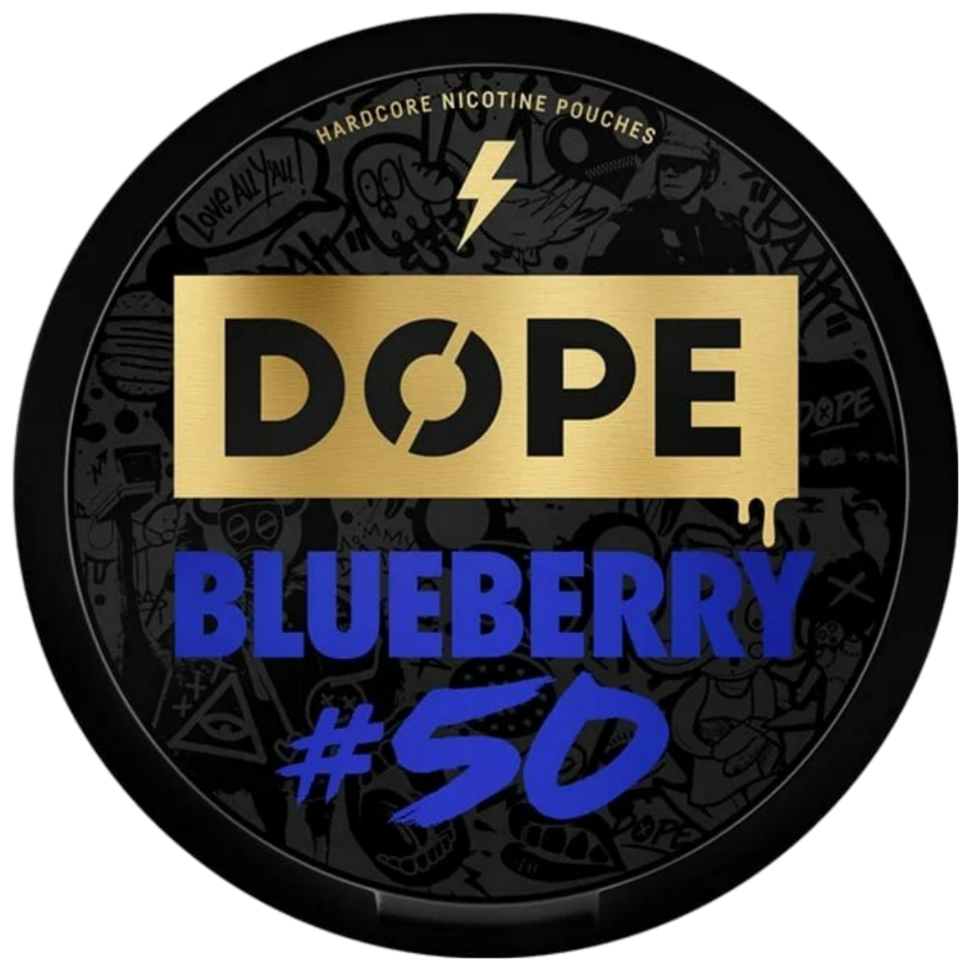 DOPE Blueberry #50-Nikotinposer-Tobax
