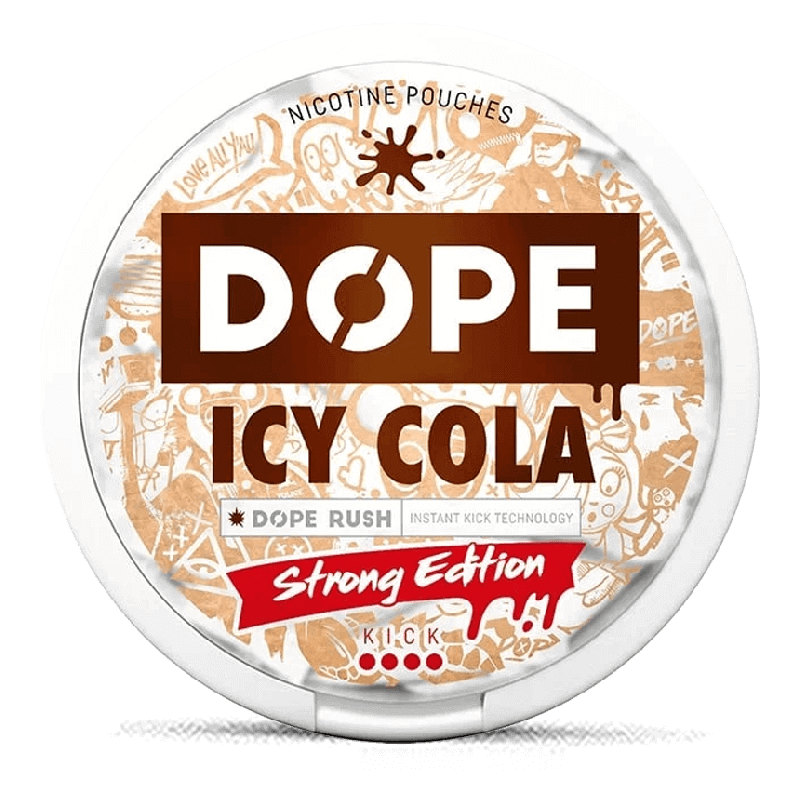 DOPE Icy Cola Strong-Nikotinposer-Tobax
