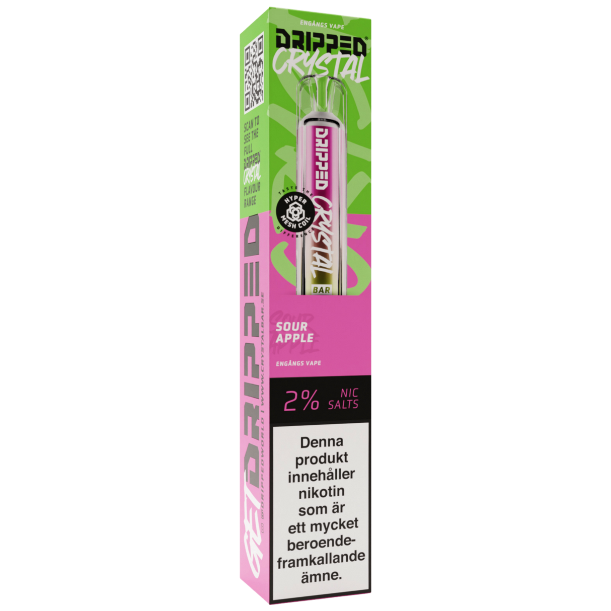 Dripped Crystal Sour Apple-e-cigg-Tobax