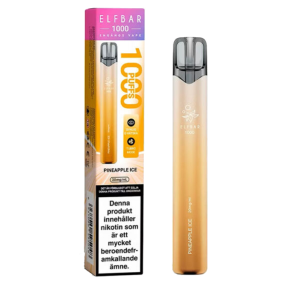 Elfbar Pinapple Ice 20mg - Bundle E-cigg Tobax