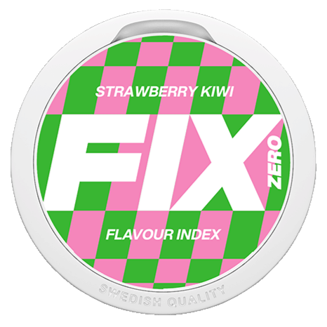 FIX Zero Strawberry Kiwi-Nikotinfritt Snus-Tobax
