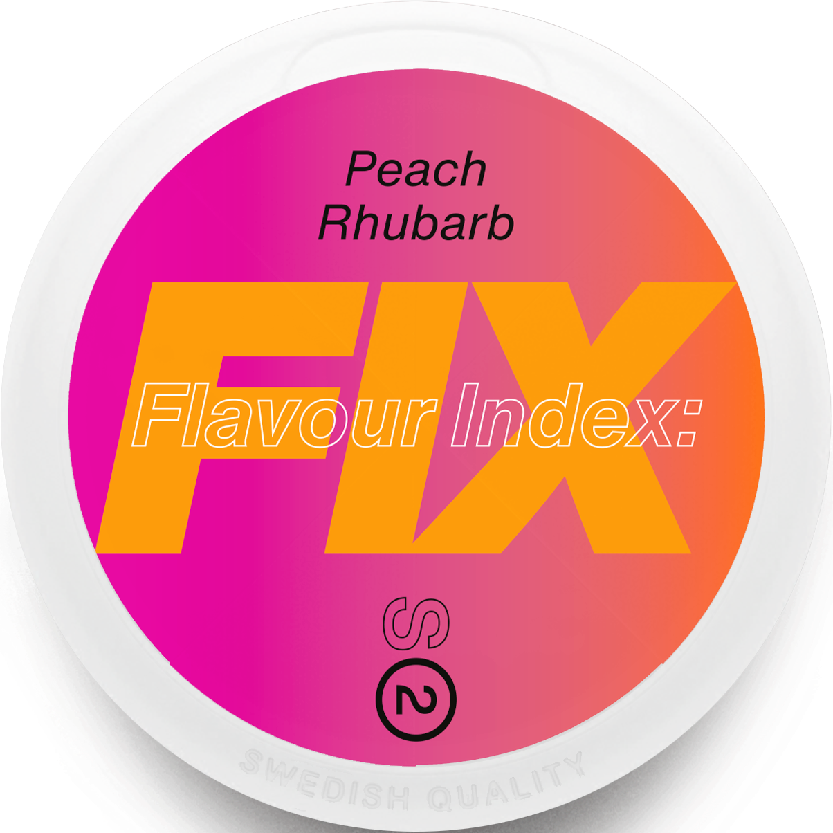 Fix Peach Rhubarb-Nikotinposer-Tobax