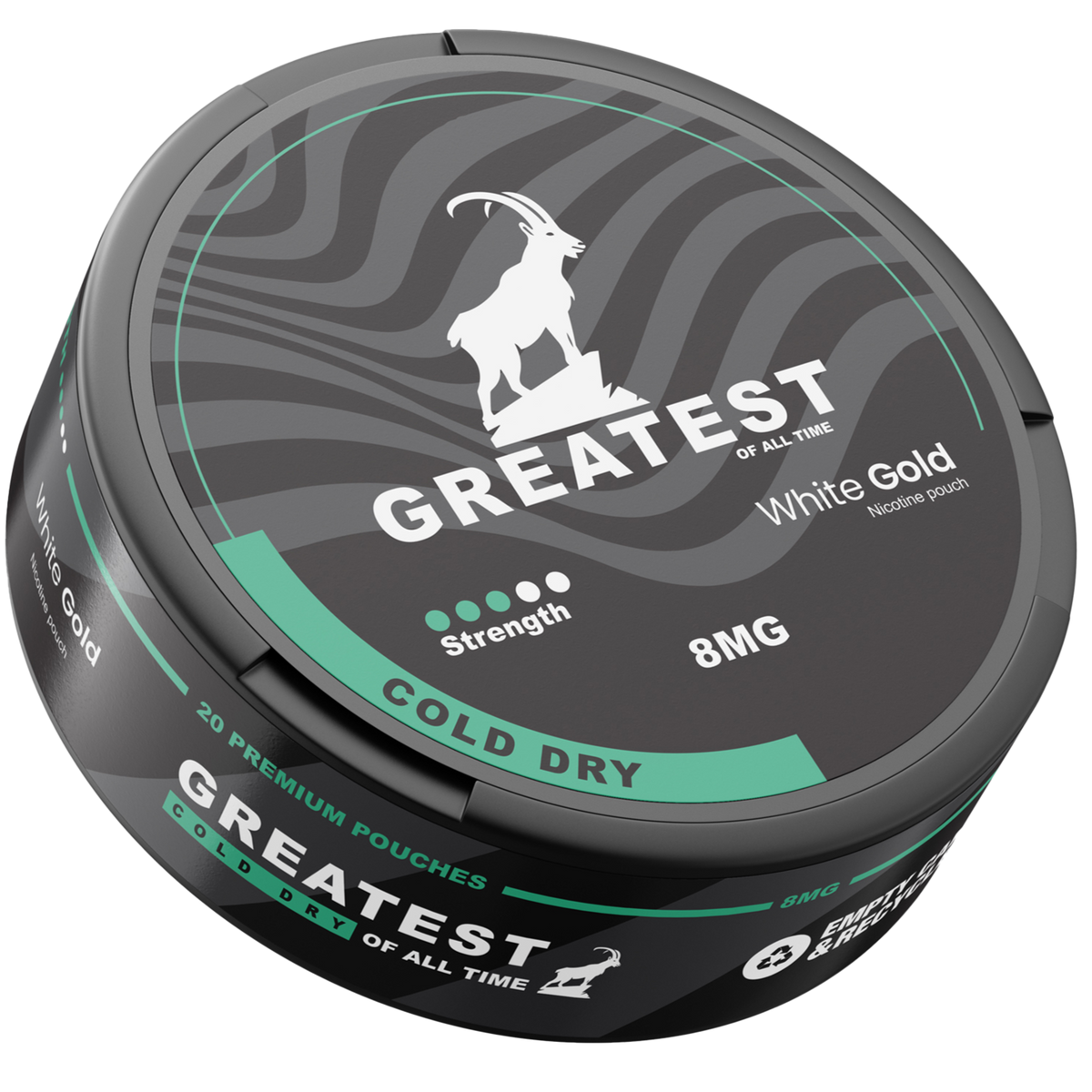 Greatest Cold Dry 8mg-Nikotinposer-Tobax
