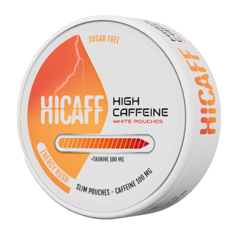 Hicaff Energy Rush-Nikotinfritt Snus-Tobax