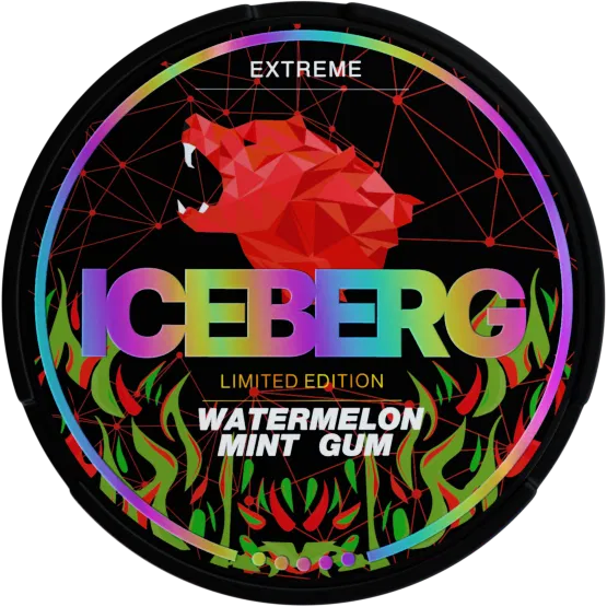 Iceberg Watermelon Mint Gum – Tobax