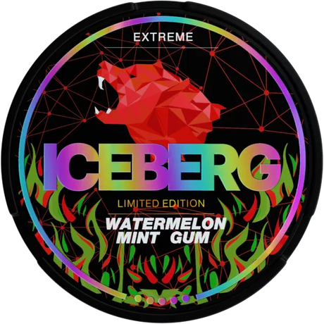 Iceberg Watermelon Mint Gum – Tobax