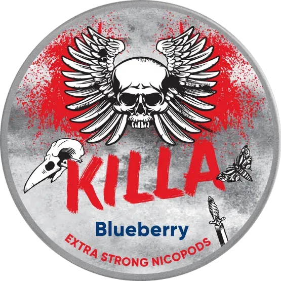 Killa Blueberry-Nikotinposer-Tobax