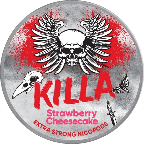 Killa Strawberry Cheesecake-Nikotinposer-Tobax