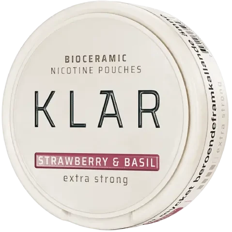 Klar Strawberry Basil Extra Strong Slim