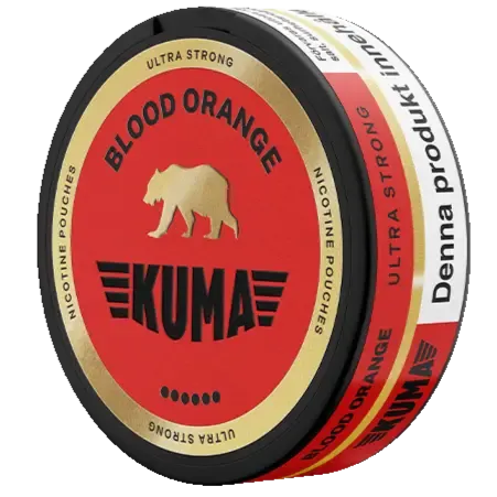 Kuma Blood Orange-Nikotinposer-Tobax