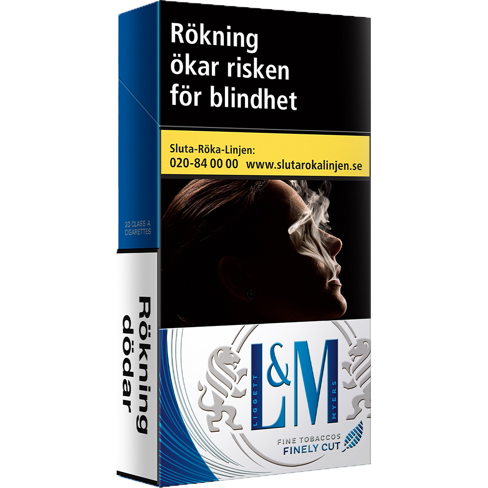 LM Blue Label 100s-Cigaretter-Tobax