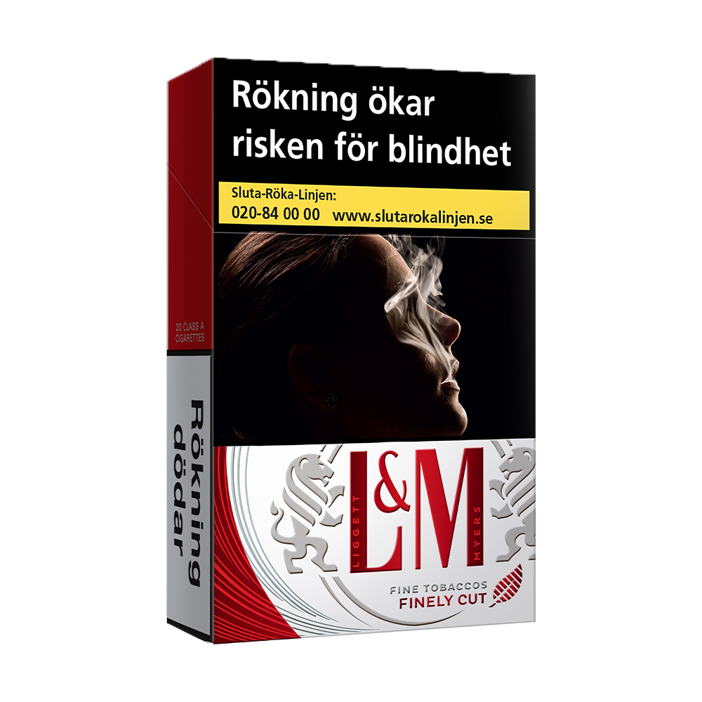 LM Red Label-Cigaretter-Tobax