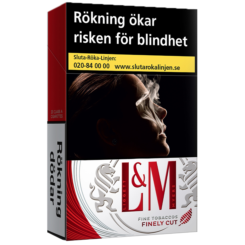 LM Red Label-Cigaretter-Tobax