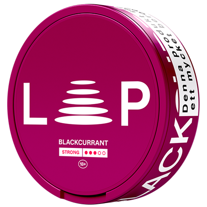 LOOP Blackcurrant Strong-Nikotinposer-Tobax