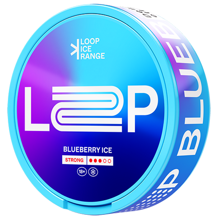 LOOP Blueberry Ice Strong-Nikotinposer-Tobax