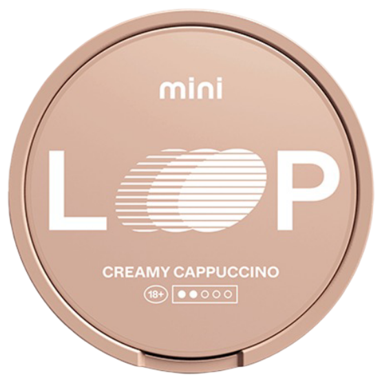 LOOP Creamy Cappuccino Mini-Nikotinposer-Tobax