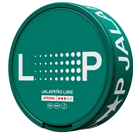 LOOP Jalapeno Lime Strong-Nikotinposer-Tobax