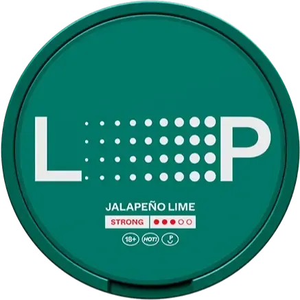 LOOP Jalapeno Lime Strong-Nikotinposer-Tobax