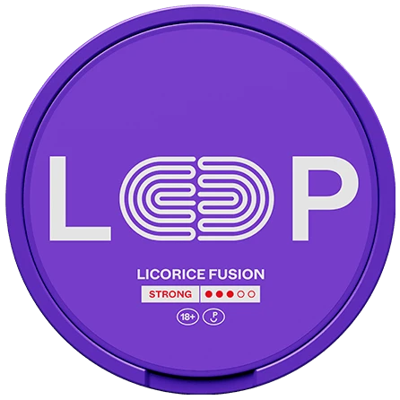 LOOP Licorice Fusion Strong-Nikotinposer-Tobax