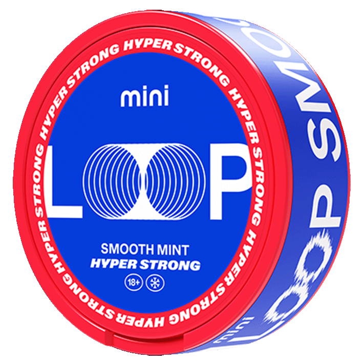 LOOP Smooth Mint Mini Hyper Strong-Nikotinposer-Tobax