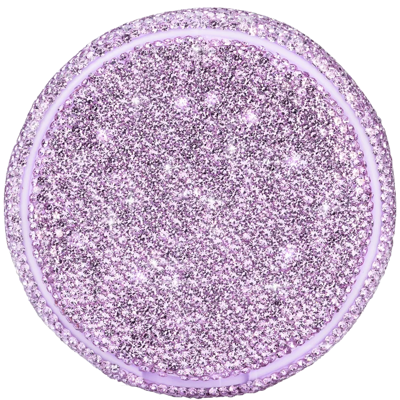 Lavender Kelly Glitterdosa
