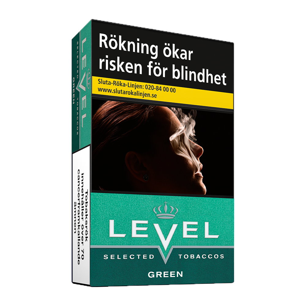 Level Green-Cigaretter-Tobax