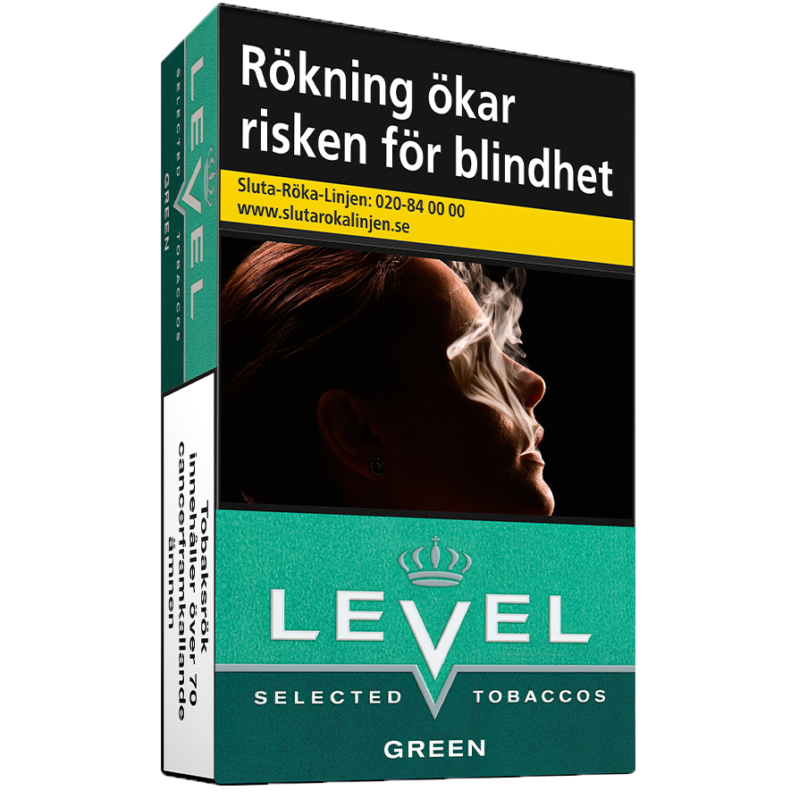 Level Green-Cigaretter-Tobax