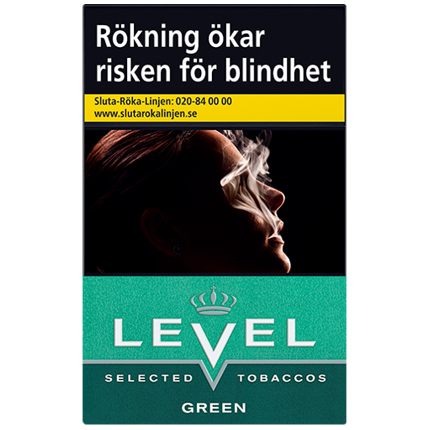 Level Green-Cigaretter-Tobax