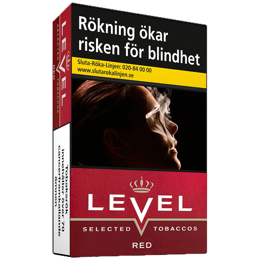 Level Red-Cigaretter-Tobax