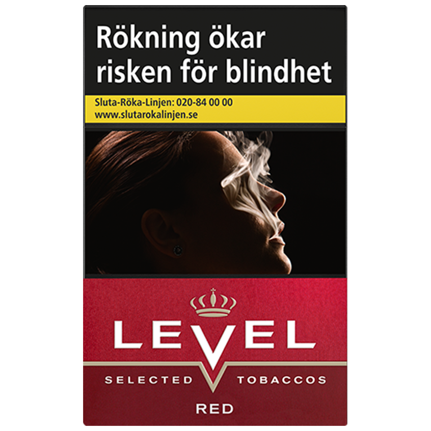 Level Red-Cigaretter-Tobax
