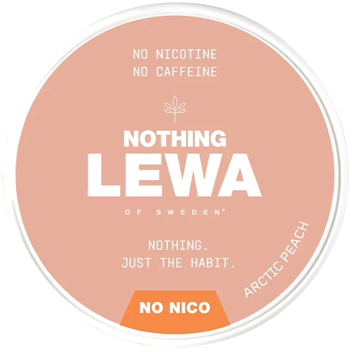Lewa Nothing Arctic Peach Nikotinfritt Snus