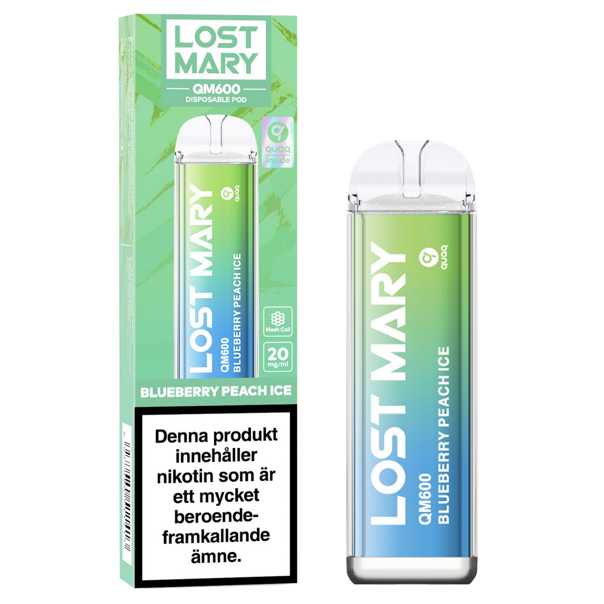 Lost Mary Blueberry Peach Ice 20mg-E-cigg-Tobax