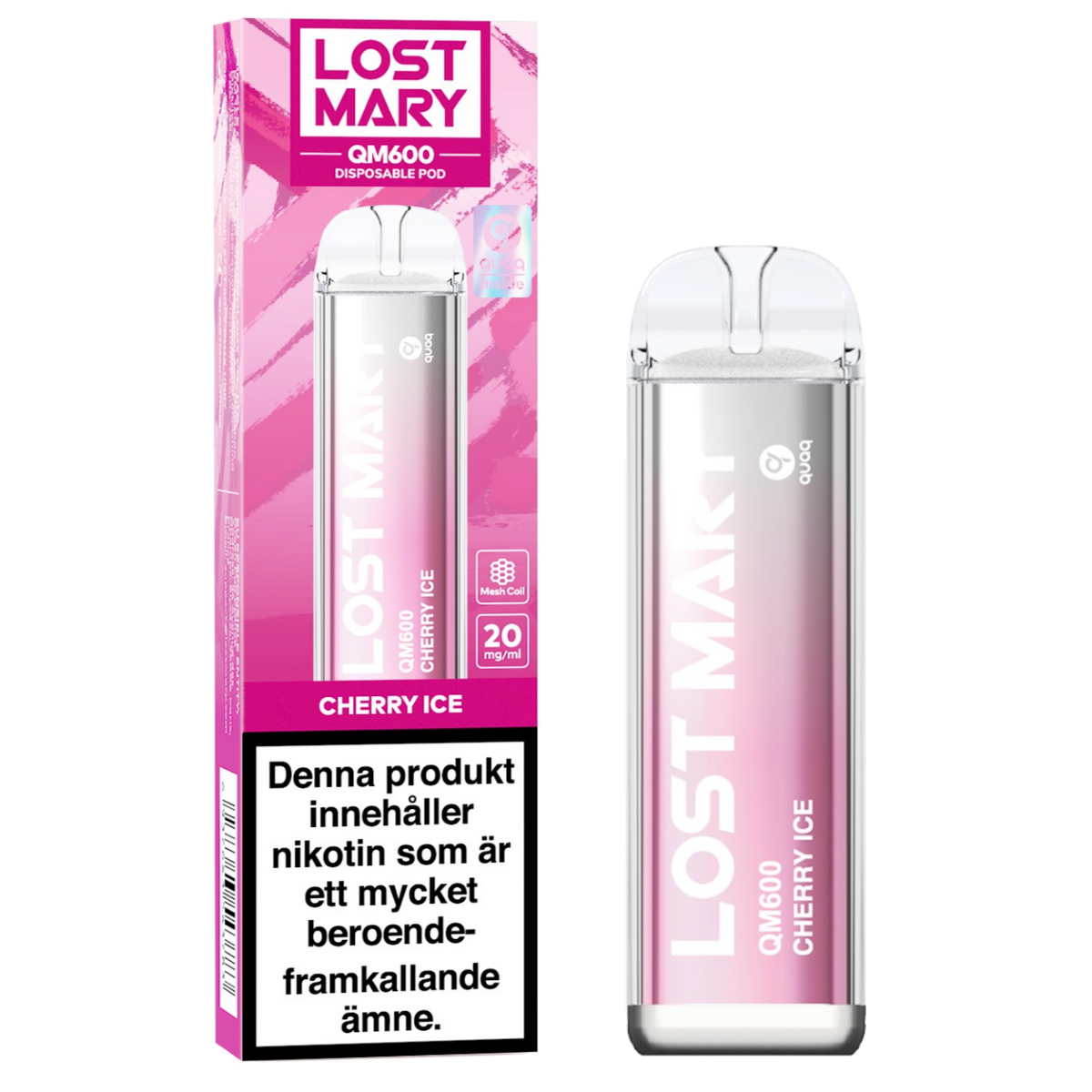 Lost Mary Cherry Ice 20mg-E-cigg-Tobax