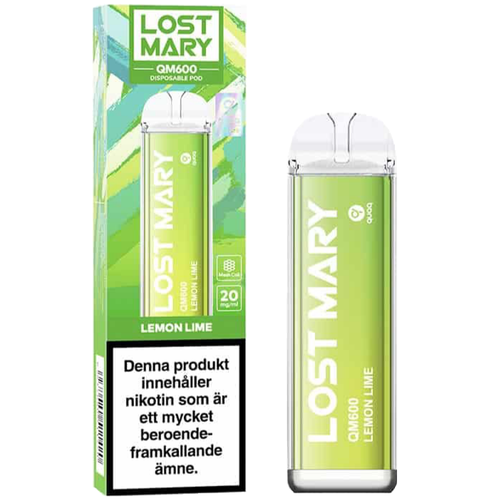 Lost Mary Lemon Lime-e-cigg-Tobax