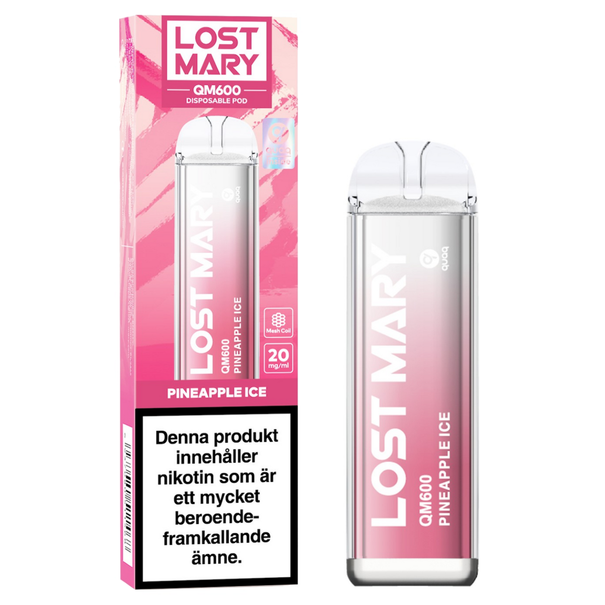 Lost Mary Pinapple Ice 20mg E-cigg Tobax